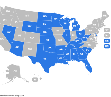 State Availability Map for FlexBenefits